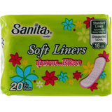 Щоденні гігієнічні прокладки Sanitaі Soft Liners 16 см 20 шт. - Pampik