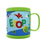 Дитяча кружка 3D Be Happy Егор, 300 мл, зелений (К_ПВХ041) - Pampik