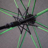 Парасолька Bergamo Line, чорний з зеленим (7130009) - Pampik - 5