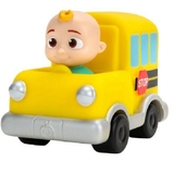 Машинка CoComelon Mini Vehicles School Bus Шкільний автобус, жовтий (CMW0012) - Pampik