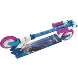 Самокат Smoby Toys Крижане серце 2 з металевою рамою двоколісний синій (750363) - Pampik - 2