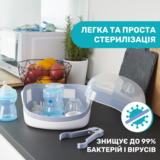Стерилізатор Chicco для мікрохвильової печі (65846.60) - Pampik - 4