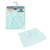 Полотенце для купания Canpol babies, с капюшоном, 100x100 см, бирюзовый (26/802_tur) - Pampik