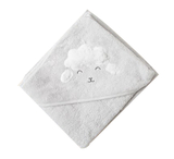 Полотенце с уголком Irya, 75х75 см, свтло-серый (svt-2000022296199) - Pampik