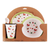 Набор детской посуды Offtop, 5 предметов (862021) - Pampik