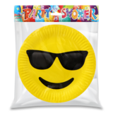 Набор одноразовых тарелок Offtop, желтый, 6 шт. (833638) - Pampik