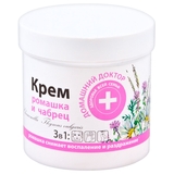 Крем для лица и тела Домашний Доктор Ромашка и чабрец, 250 мл - Pampik