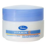 Зволожуючий крем для обличчя Venus антивіковий з вітаміном С, 50 мл (70011072/70010939) - Pampik