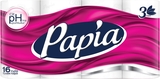 Туалетний папір Papia, тришаровий, 16 рулонів (65225) - Pampik