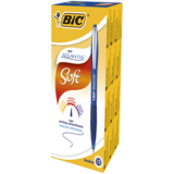 Ручка кулькова BIC Atlantis Soft, синий, 12 шт. (9021322) - Pampik