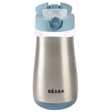 Металевий термопоїльник Beaba, 350 мл, синій (913521) - Pampik - 4