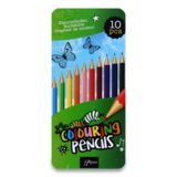 Олівці кольорові Artista в металевому пеналі 10 кольорів 10 шт. (849949) - Pampik