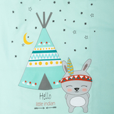 Комплект постельных принадлежностей Interbaby Tipi Oso Menta, 6 единиц (8100246) - Pampik - 2