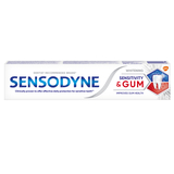 Зубна паста Sensodyne Чутливість зубів та захист ясен Відбілююча, 75 мл - Pampik