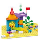 Конструктор BanBao Замок та цифри для універсального столика, 52 елементи (9091) - Pampik