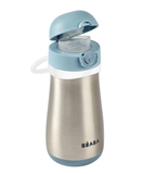 Металевий термопоїльник Beaba, 350 мл, синій (913521) - Pampik - 2