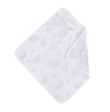 Рушник із куточком Irya New Cloud Kundak, 75х75 см, сірий (svt-2000022249737) - Pampik