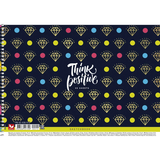 Альбом для малювання Школярик Think Positive бічна спіраль А4 30 аркушів (PB-SC-030-514) - Pampik