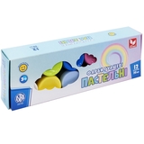 Краски гуашевые Школярик Пастельные, 12 цветов (301118001-UA) - Pampik