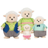 Набір фігурок Lil Woodzeez Сім'я овечок (6159Z) - Pampik