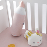 Подушка-валик Papaella Олівець, 45х14 см, пудровий (8-34458 горошок пудра) - Pampik - 2