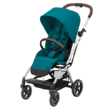 Прогулянкова коляска Cybex Eezy S Twist+ 2 SLV B River Blue turquoise (521001773) - Pampik