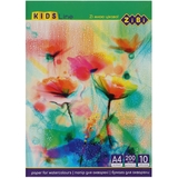 Папір для акварелі ZiBi Kids line 10 аркушів (ZB.1980) - Pampik - 2