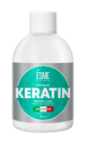 Шампунь Esme Platinum Keratin з кератином, для сухого та пошкодженого волосся, 1000 мл - Pampik