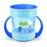 Поїльник Nuk Evolution Mini Magic, 160мл, синій з блакитним (3952385) - Pampik