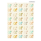 Дитячий двосторонній складний килимок Poppet Кольорові звірята та Іграшкові коники, 150х200х0,8 см (PP016-150H) - Pampik - 3