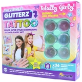 Великий набір для творчості Joker Glitterz tattoo зроби тату (32102) - Pampik