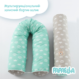 Защитный бортик-валик в кроватку Papaella Корона ( 8-34533 корона) - Pampik - 4
