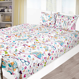 Комплект постільної білизни Ярослав, сатин, дитячий, різнокольоровий, 3 одиниці (536_s982) - Pampik