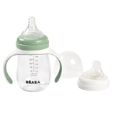 Поїльник навчальний Beaba 2 в 1, 210 мл, зелений (913531) - Pampik
