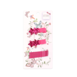 Заколки для волосся Lukky Червоні зірочки, 10 шт. (T18543) - Pampik