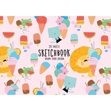 Альбом для малювання Star Морозиво рожевий 20 аркушів (PB-GB-020-446) - Pampik