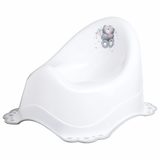 Горщик з гумками Maltex Кубусь, білий (3910588) - Pampik