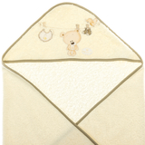 Полотенце с расческой и щеткой Interbaby Teddy, бежевый (8100223) - Pampik - 2