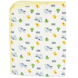 Багаторазова непромокаюча пелюшка Lindo Коровки 70х50 см жовтий (Т-1855) - Pampik