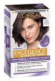 Стійка крем-фарба для волосся L'Oreal Paris Excellence Cool Creme відтінок 45601, ультра попелястий світло-каштановий, 192 мл - Pampik