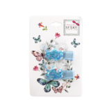 Заколка для волосся Lukky, 2 шт., блакитний (T18456) - Pampik