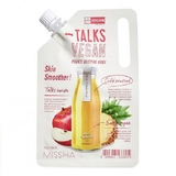 Нічна маска Missha Talk Vegan Squeeze Skin Smoother, 10 г - Pampik