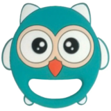 Прорізувач для зубів Lindo Сова, зелений (LI 326 зел) - Pampik