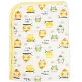 Багаторазова непромокаюча пелюшка Lindo Сови 70х50 см жовтий (Т-1855 жел) - Pampik