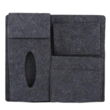 Органайзер на спинку сидіння авто Supretto, 4 кишені, сірий (7192-0001) - Pampik