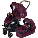 Универсальная коляска 2 в 1 Hartan Yes GTS Selection Berry, вишневый (2317129551-1) - Pampik