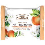 Мыло Зеленая Аптека Antibacterial Orange and Tea tree, 100 г. - Pampik