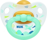 Латексна пустушка Nuk Happy Kids Літак, 6-18 міс., блакитний (3952329) - Pampik