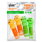 Набор колпачков канцелярских Offtop Лягушка, 4 шт. (853505) - Pampik