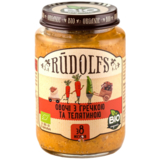 Пюре Rudolfs Овочі з гречкою і телятиною, 190 г - Pampik